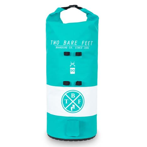 Two Bare Feet 90L Waterproof Dry Bag / SUP Carry Bag - Teal £29.99